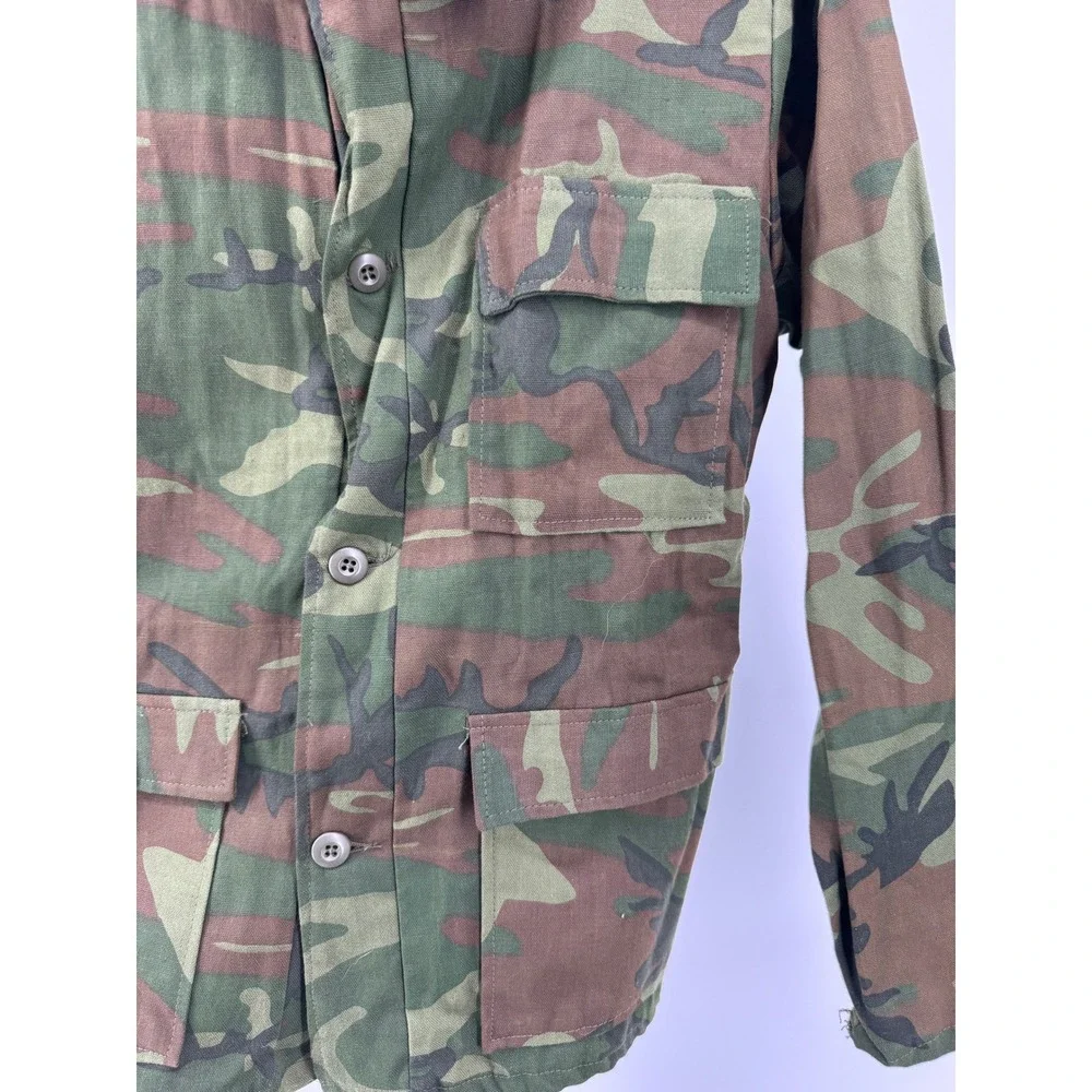 Vintage 70s Kmart Camo‎ Field Jacket and Pants Set Men's Medium Hunting New Old